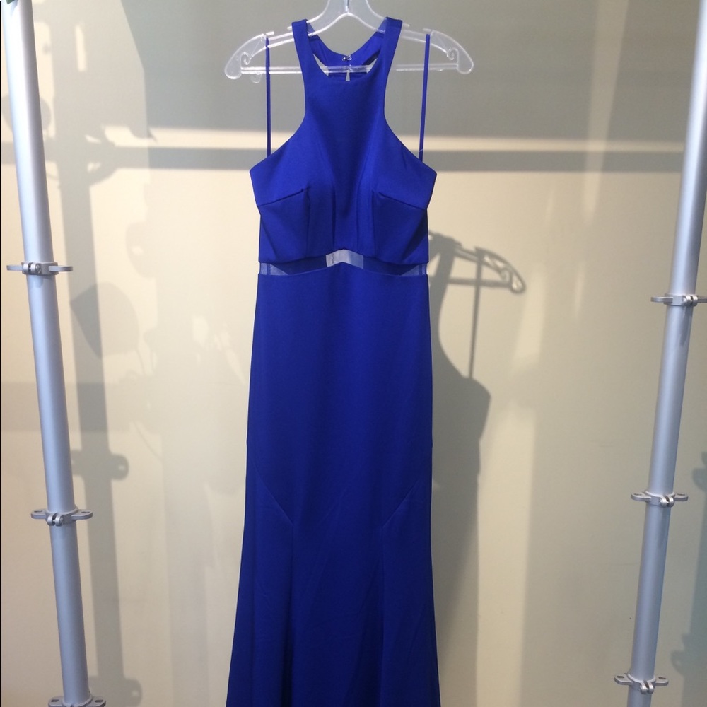 New! Royal Blue Floor Length Dress!